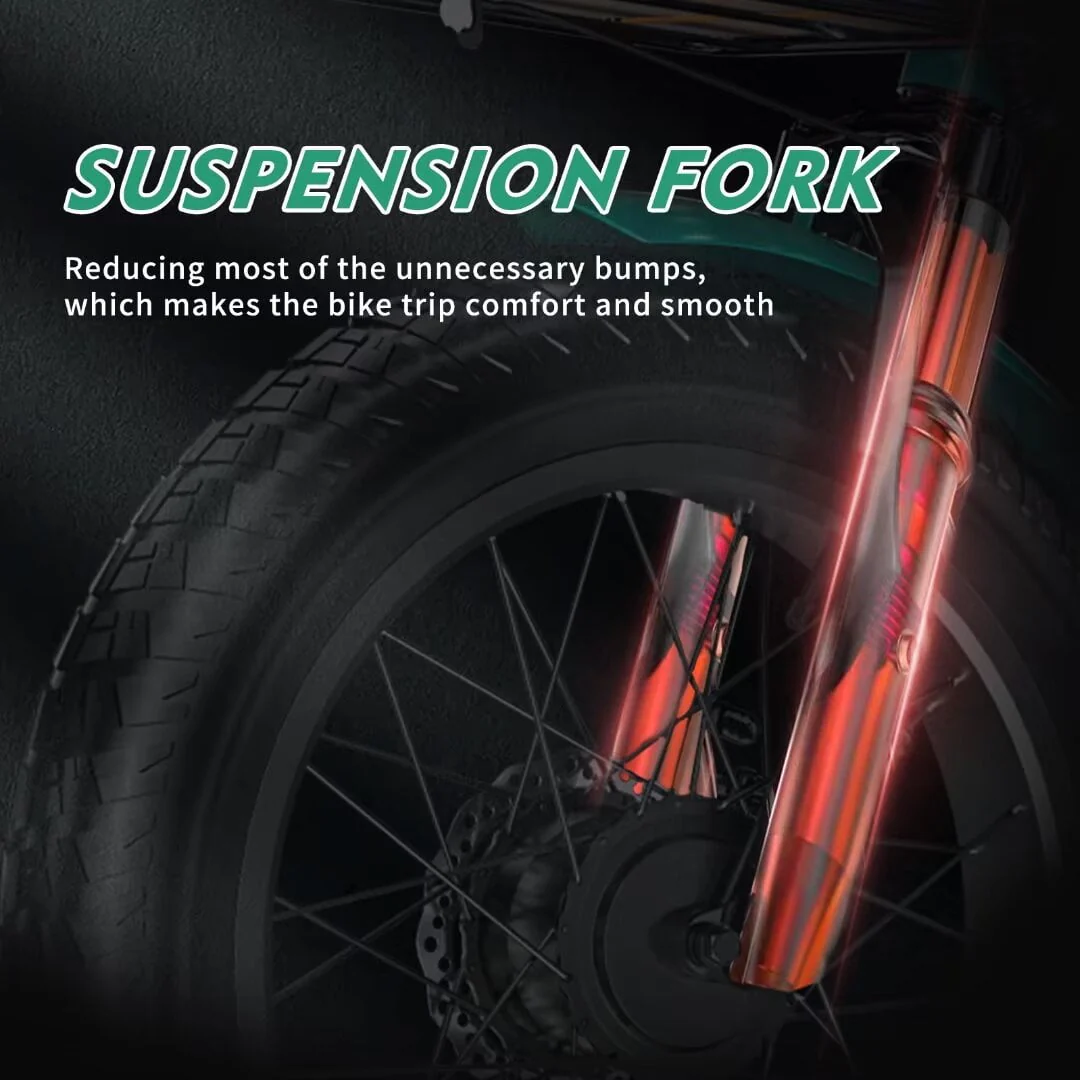 NAIZEA 20 Electric Trike Tricycle for Adults, 7 Speed Fat Tire Electric Trike, 3 Wheels Bike for Adults with Front and Rear Baskets, Lithium Battery UL Certified
