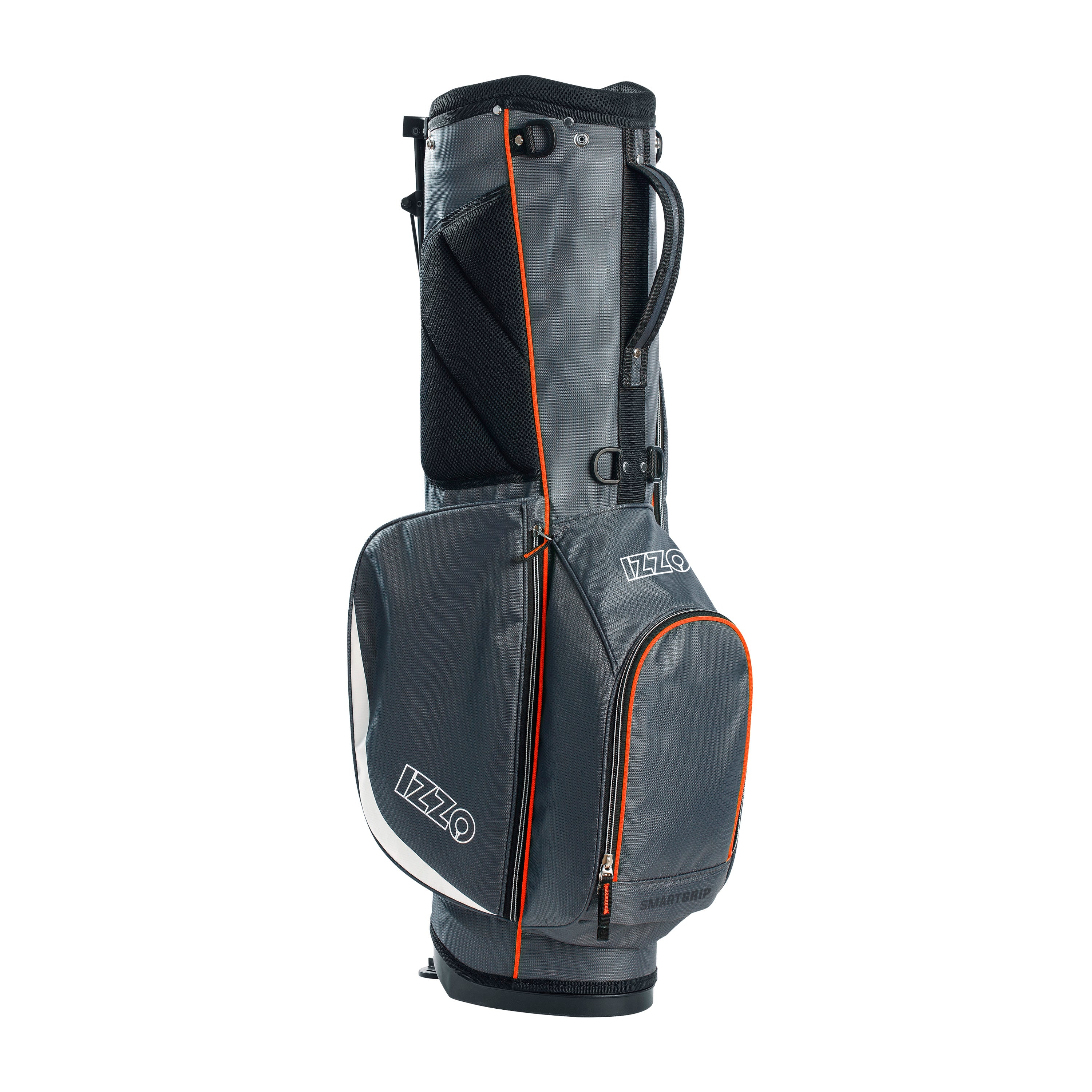 Izzo Golf Ultra-Lite Stand Bag - Grey/Lime
