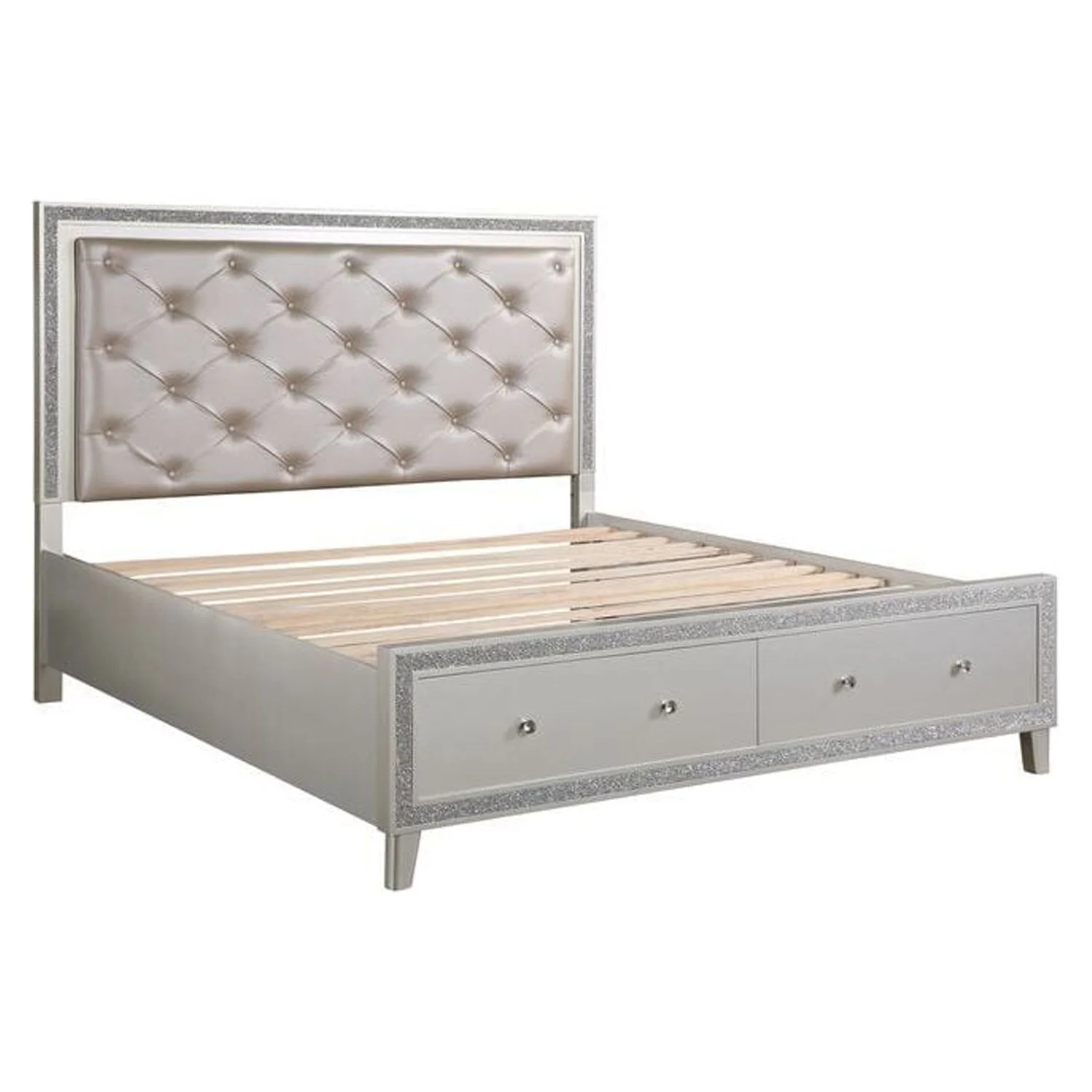 HomeStock Southwestern Sanctuary Bed W/Storage