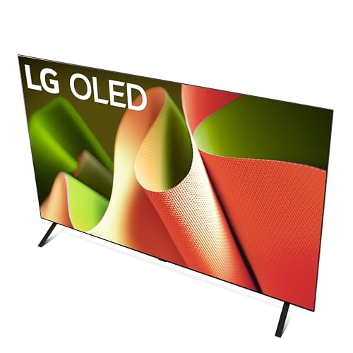 LG 55-Inch Class OLED B4 Series Smart TV 4K Processor Flat Screen with Magic Remote AI-Powered with Alexa Built-in (OLED55B4PUA, 2024)