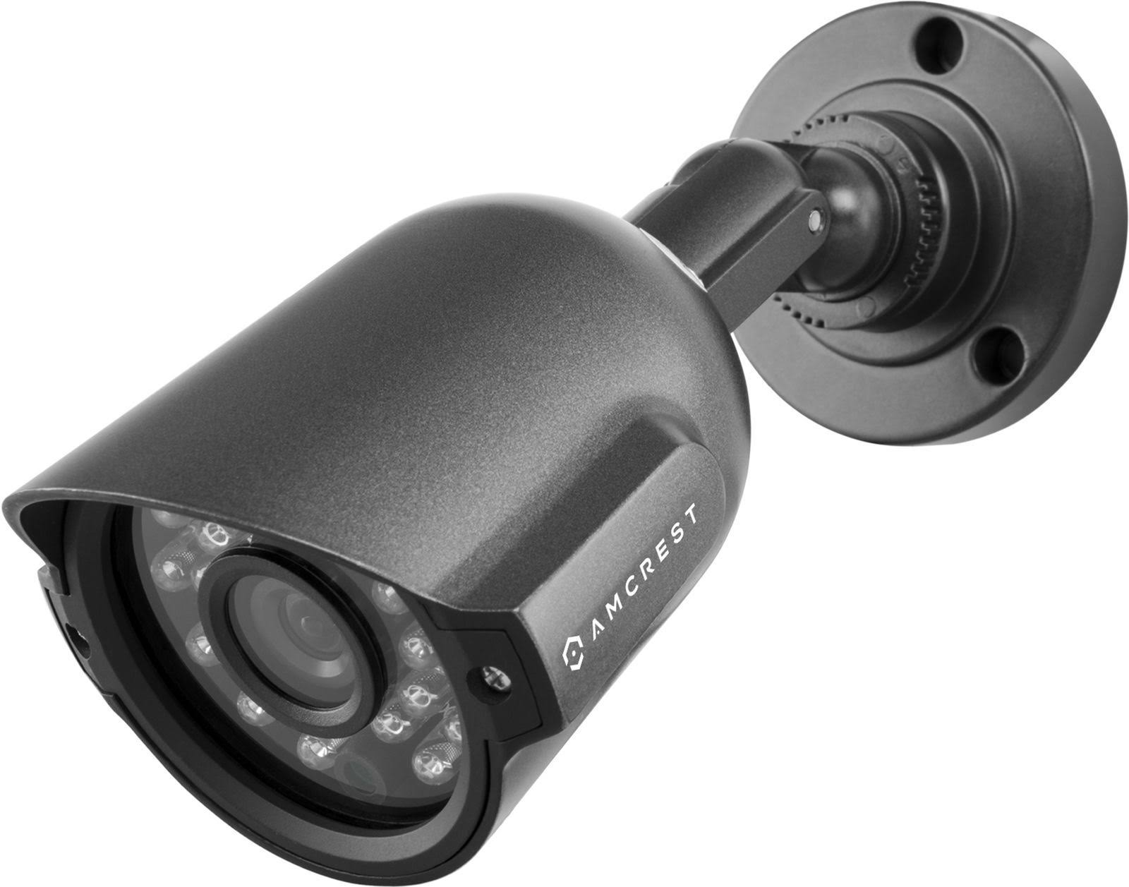 Amcrest AMDV960H4-2B2D 4-Channel DVR with 4 Outdoor cameras Night Vision - DVR + camera(s) wired Ethernet 10Base T/100Base TX -