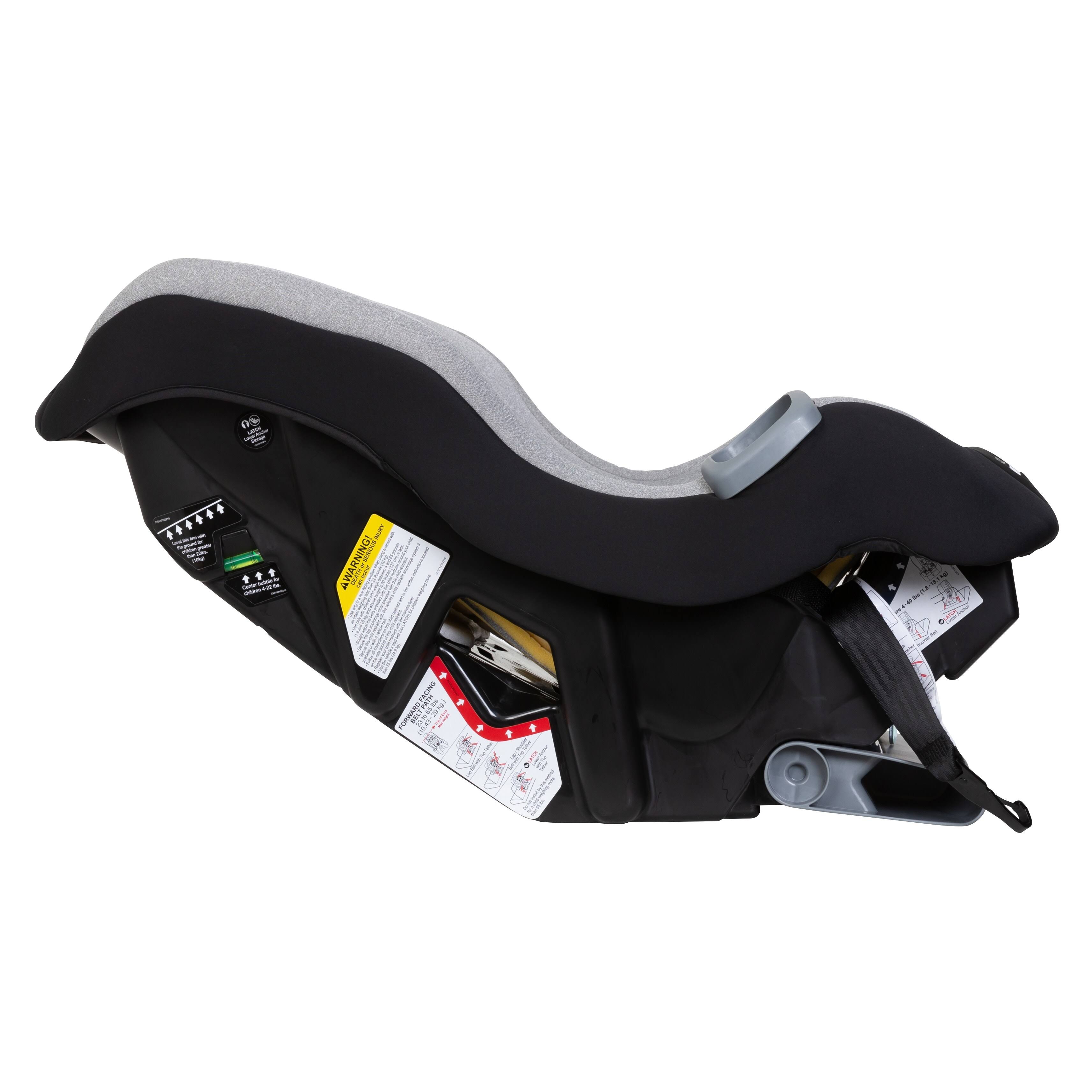 Baby Trend Trooper 3 in 1 Convertible Car Seat,Moondust - Full Size Car Seat - Grey