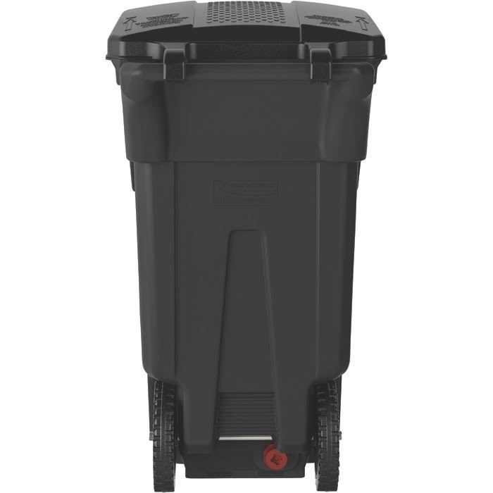 Suncast Commercial 32 Gallon Wheeled Trash Can (Gray)