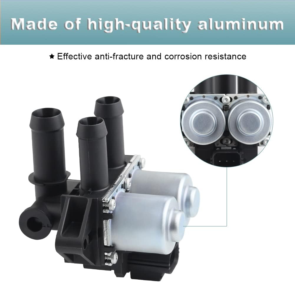 JDMON Compatible with Heater Control Valve Ford Thunderbird 2003-2005 Jaguar S-Type 2002-2008 Lincoln LS - Replace 2003-2006 Replaces XR840091 2R8Z18495AA Pack of 2