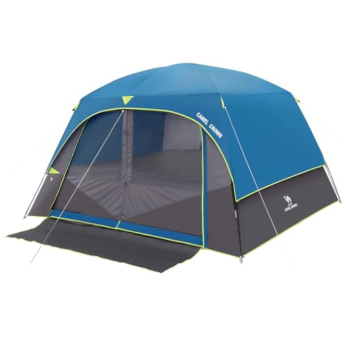 CAMEL CROWN Tents for Camping 4/6 Person Tent Waterproof Easy Setup Backpacking Tents
