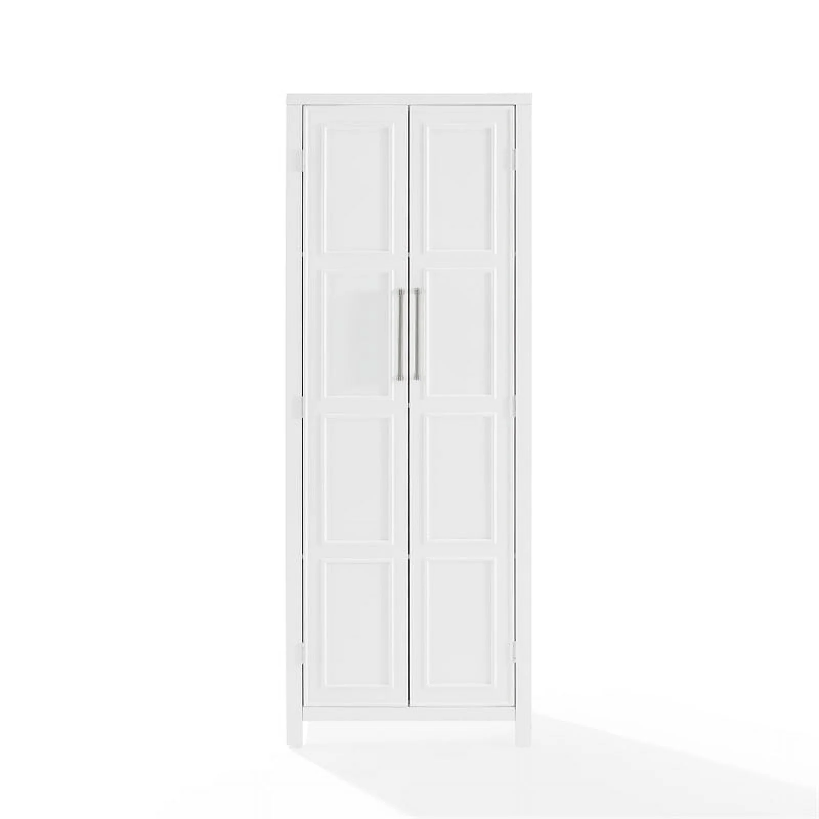 Crosley Furniture Cutler Modern Wood Storage Pantry in White