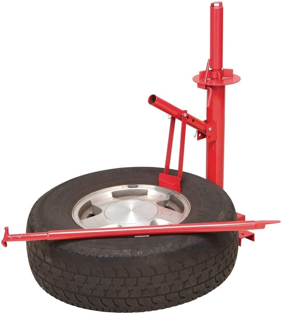 Olympia Manual Tire Changer Base, Red, 75-378-101