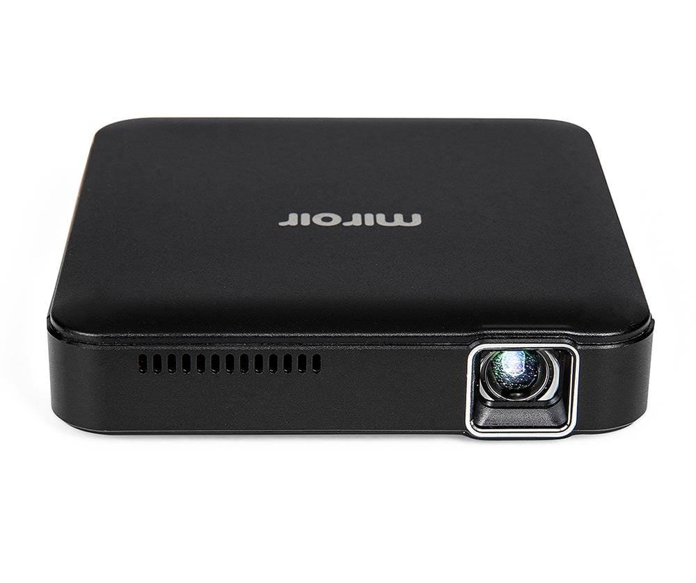 MIROIR - Micro Pro Projector M125 480p DLP LED Portable Projector - Black