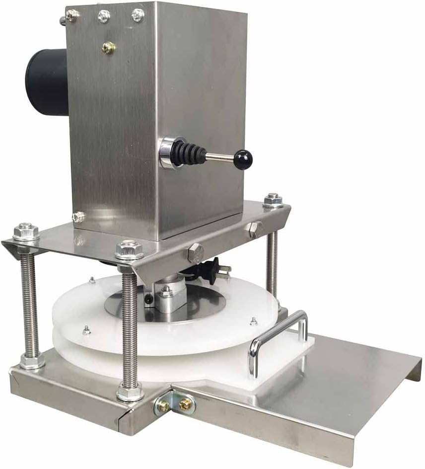 HayWHNKN Electric Pizza Dough Pastry Press Machine 8.66'' Dough Roller Sheeter Dough Pastry Presser Dough Sheeter Pizza Press Making Machine 110V