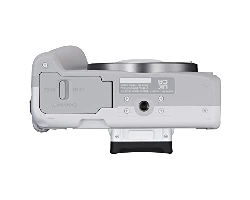 Canon EOS R50 Mirrorless Camera RF-S18-45mm F4.5-6.3 is STM Lens Kit, 24.2 Megapixel CMOS (APS-C) Sensor, 4K Video, Hybrid Camera, Photo and Video, Vlogging, Content Creator, RF Mount, Black