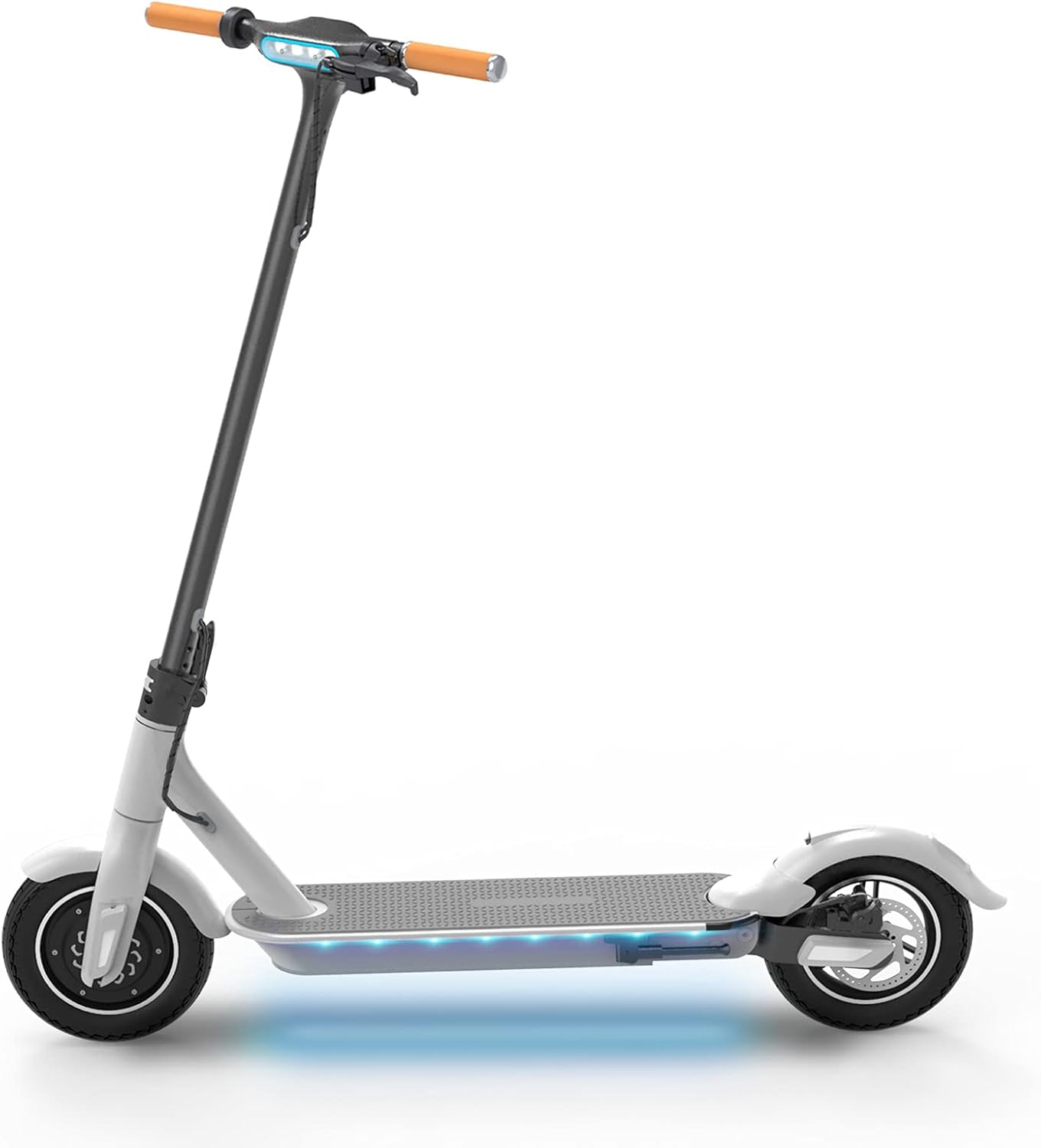 Electric Scooter for Adults, 350w Motor & Max Speed 15.5 Mph, 10'' Shock-Absorbing Non-Inflatable Solid Tire, Folding Scooter Electric for Adults Commuting Scooter and Teens 14 Years and Up