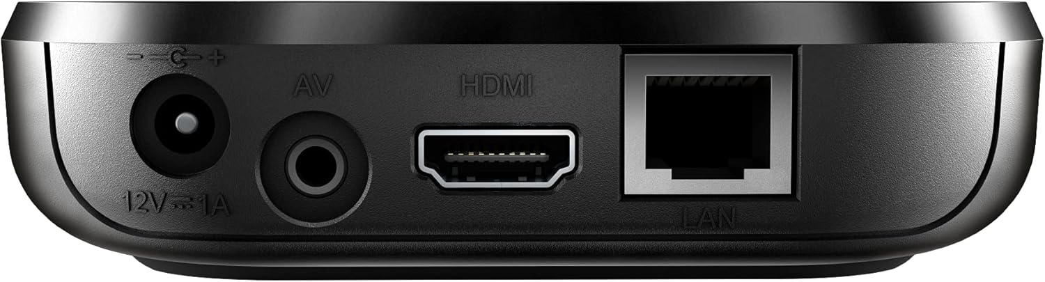 Infomir 2021 Mag 524W3 4K , Built-in Dual Band 2.4G/5G WiFi, HDMI Cable (Much Faster Than Old Mag 324w2 and 424W3) Black
