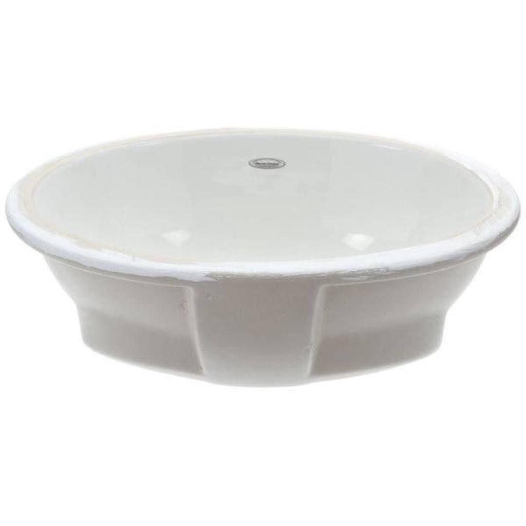 American Standard 0495.221.020 Ovalyn Undermount Bathroom Sink - White