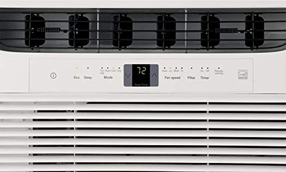 Frigidaire 5,000 BTU 115V Window-Mounted Mini-Compact Air Conditioner with Full-Function Remote Control, White