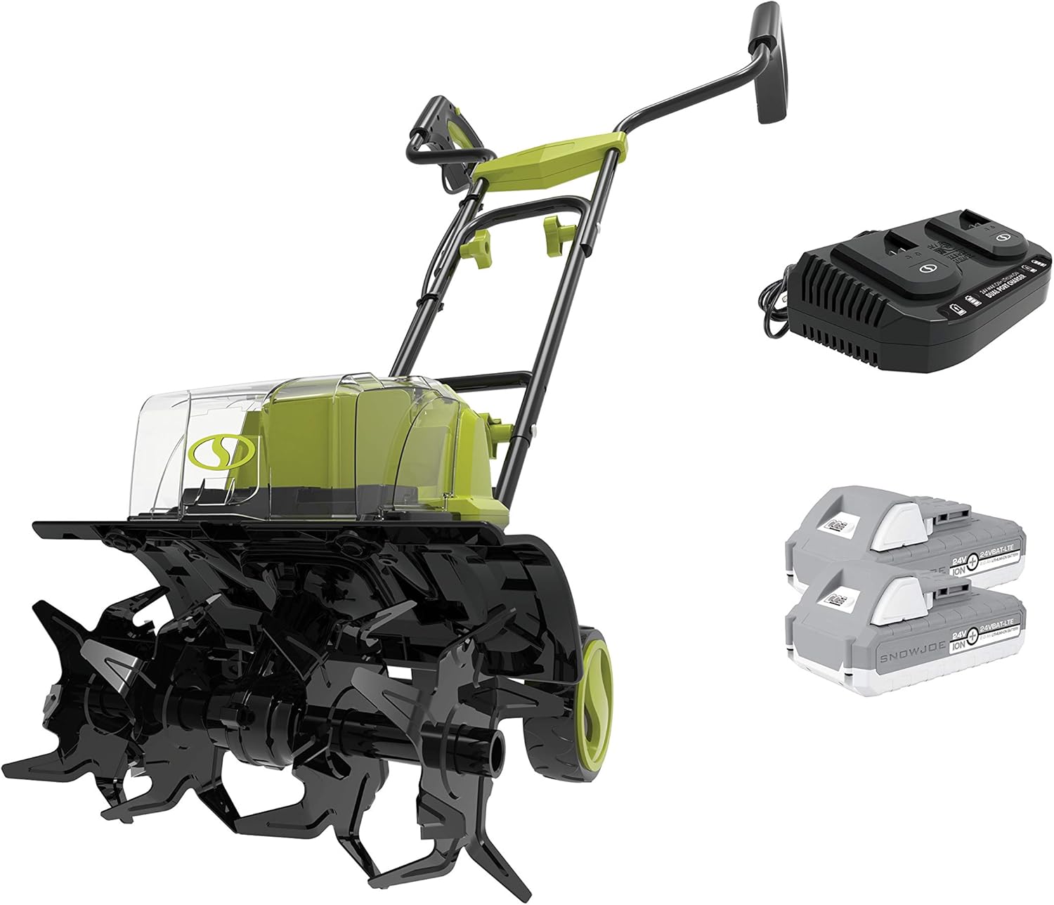 Sun Joe 24V-X2-TLR14 Cordless Garden Tiller/Cultivator