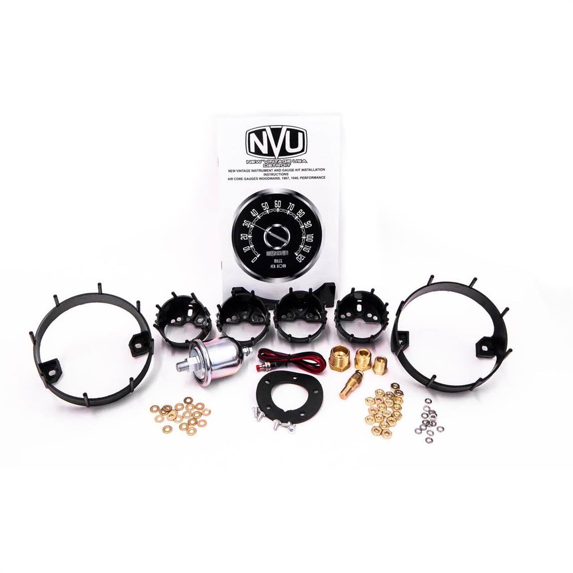 New Vintage USA 01670-03 Performance Series Gauge 70-78 Camaro Panel Kit