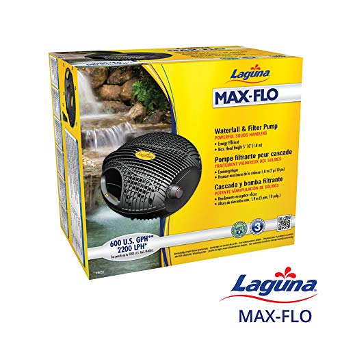 Laguna Max-Flo Waterfall and Filter Pump for Ponds