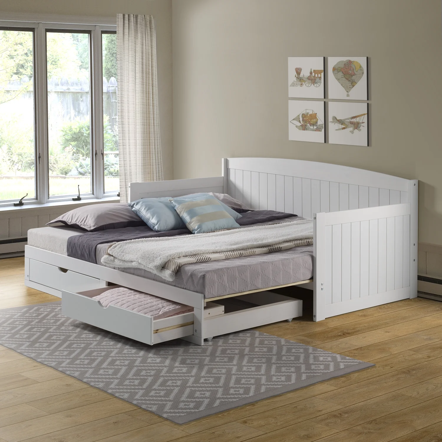 Alaterre Harmony Daybed with King Conversion