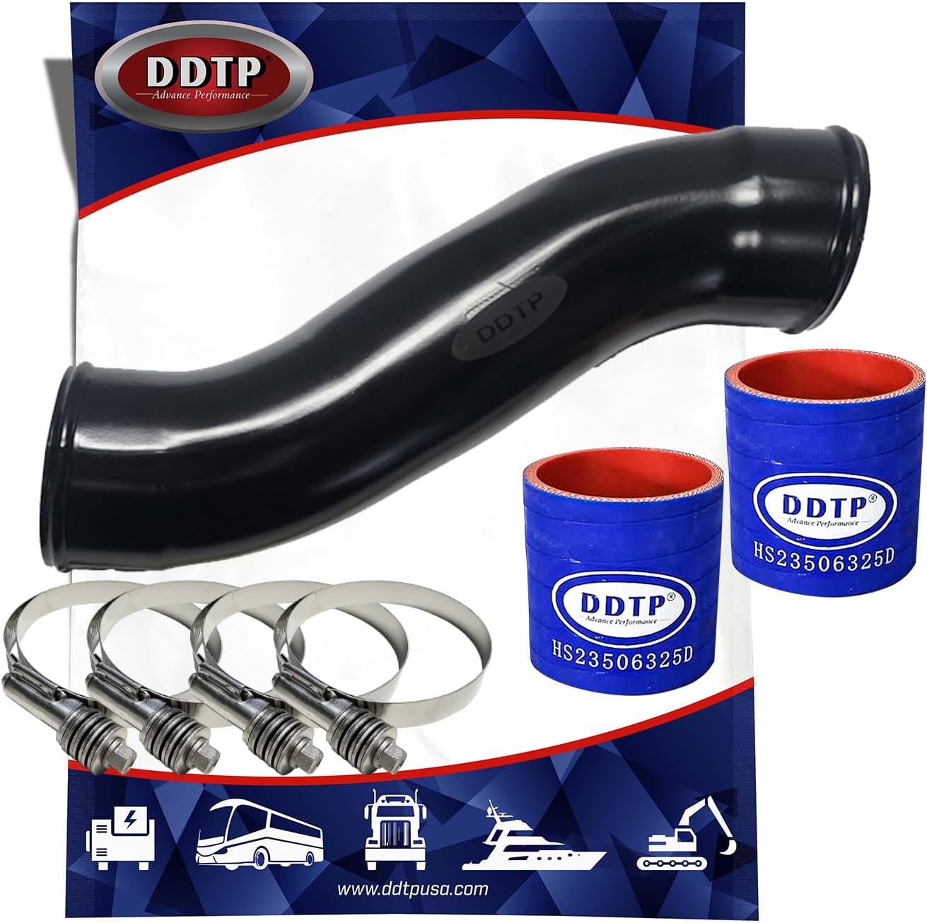 Detroit Diesel Series 60 12.7L & 14.0L Coolant Pipe Kit 23505899