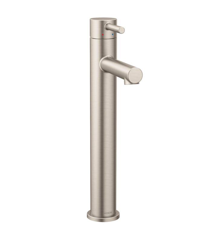 Moen Align Single Handle Vessel Bathroom Faucet Brushed Gold, 6192BG