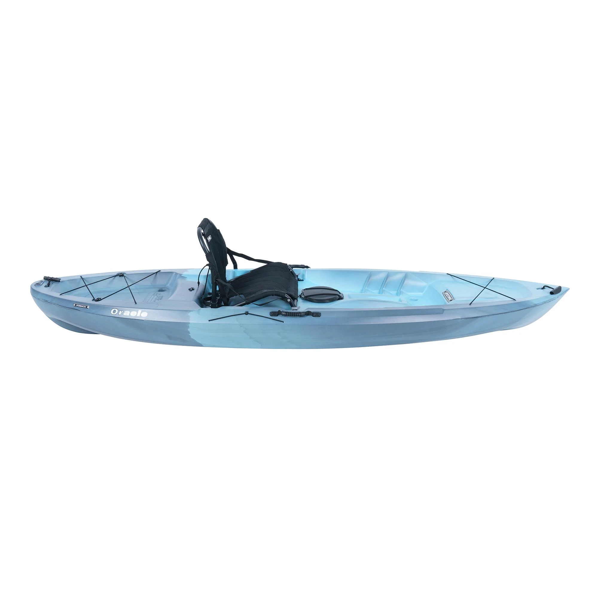 Lifetime Oracle 123 Sit-on-Top Kayak, Dragonfly Blue (91216)