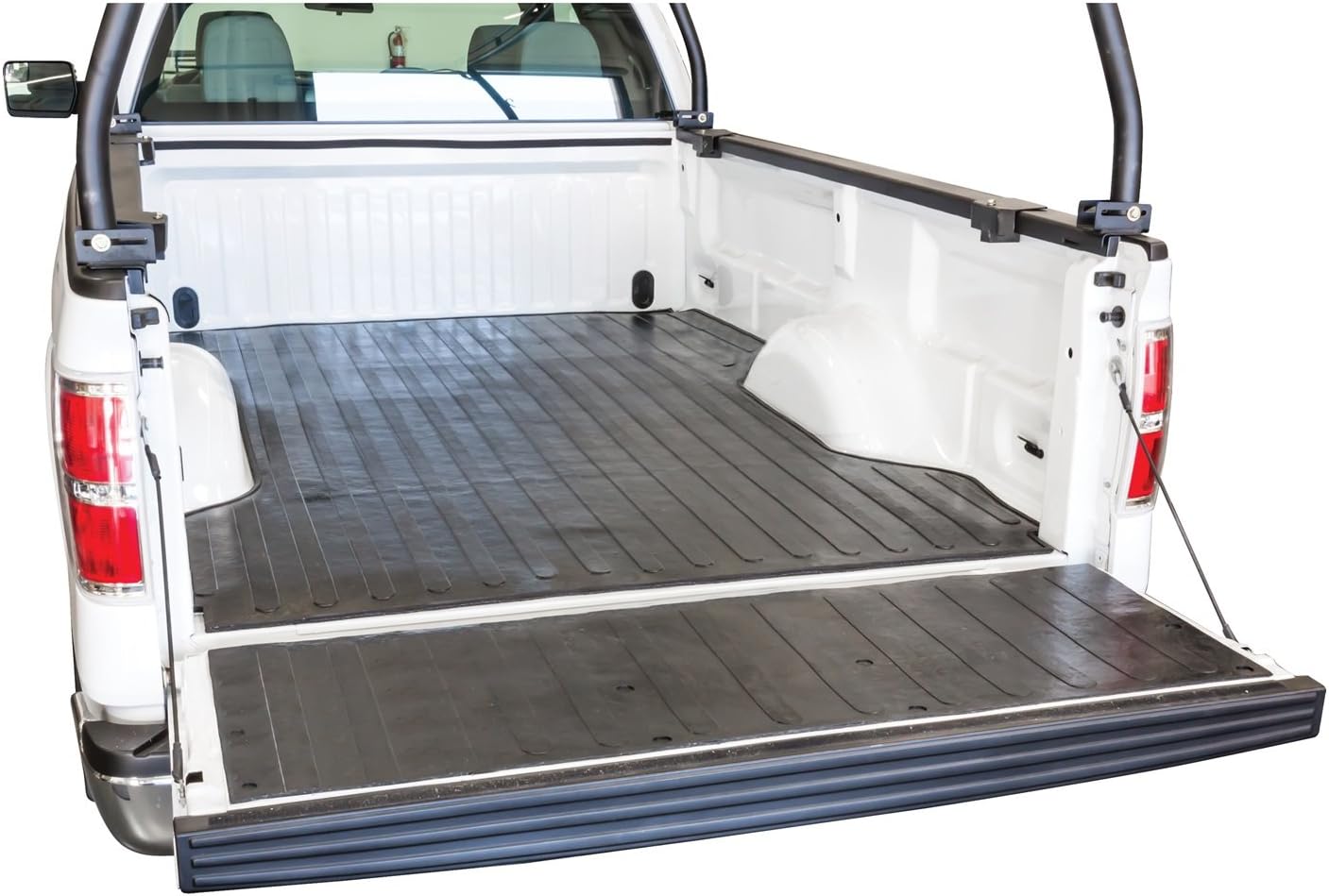 Westin 50-6155 Black Rubber Truck Bed Mat fits 2007-2018 Silverado Sierra 1500 (5.5ft. Bed)