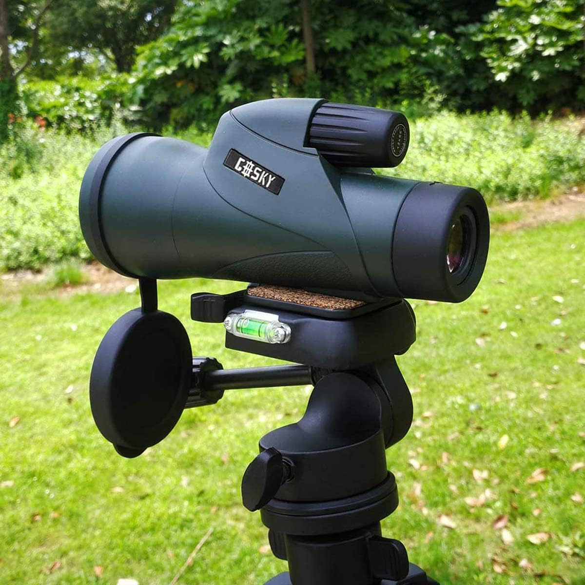 Gosky 12x55 High Definition Monocular Telescope and Quick Phone Holder-2021 Waterproof Monocular -BAK4 Prism for Wildlife Bird Watching Hunting Camping Travel Scenery