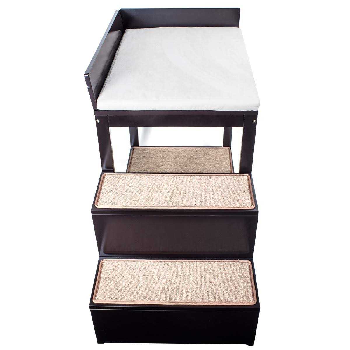 Penn-Plax DOGF60 Buddy Bunk Multi-Level Bed &amp; Step System for Dogs Cats - Pet Supplies online store