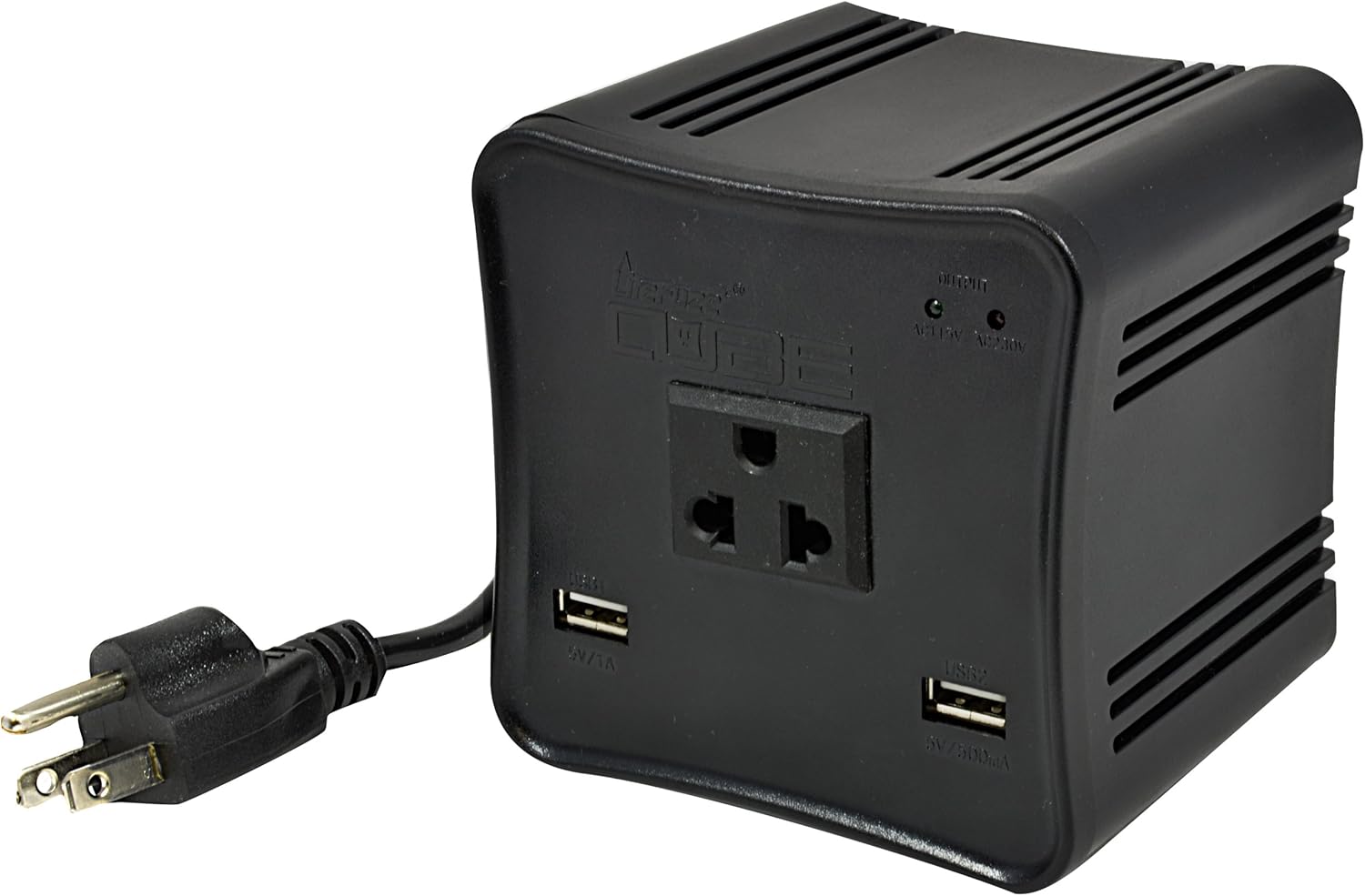 LiteFuze LT-5000 5000 Watt Voltage Converter Transformer - Step Up/Down - 110V/220V - Circuit Breaker Protection [5-Years Warranty]