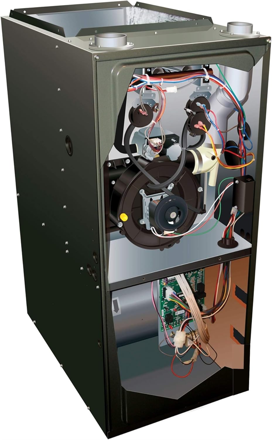 GMSS920803BN Goodman Gas Furnace, 80,000 BTU/H, 92% AFUE Dedicated Upflow/Horiz Single-Stage Multi-Speed PSC