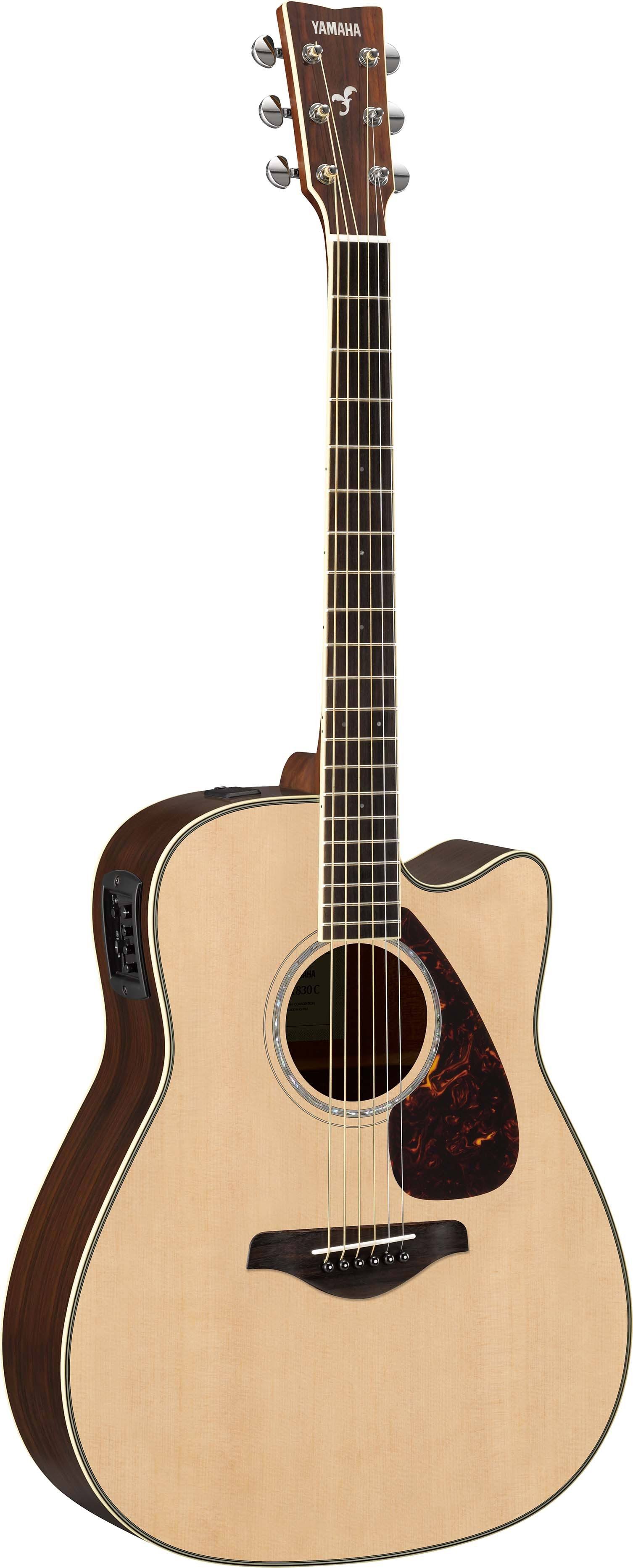 Yamaha FGX830C Acoustic Electric Guitar (Natural)