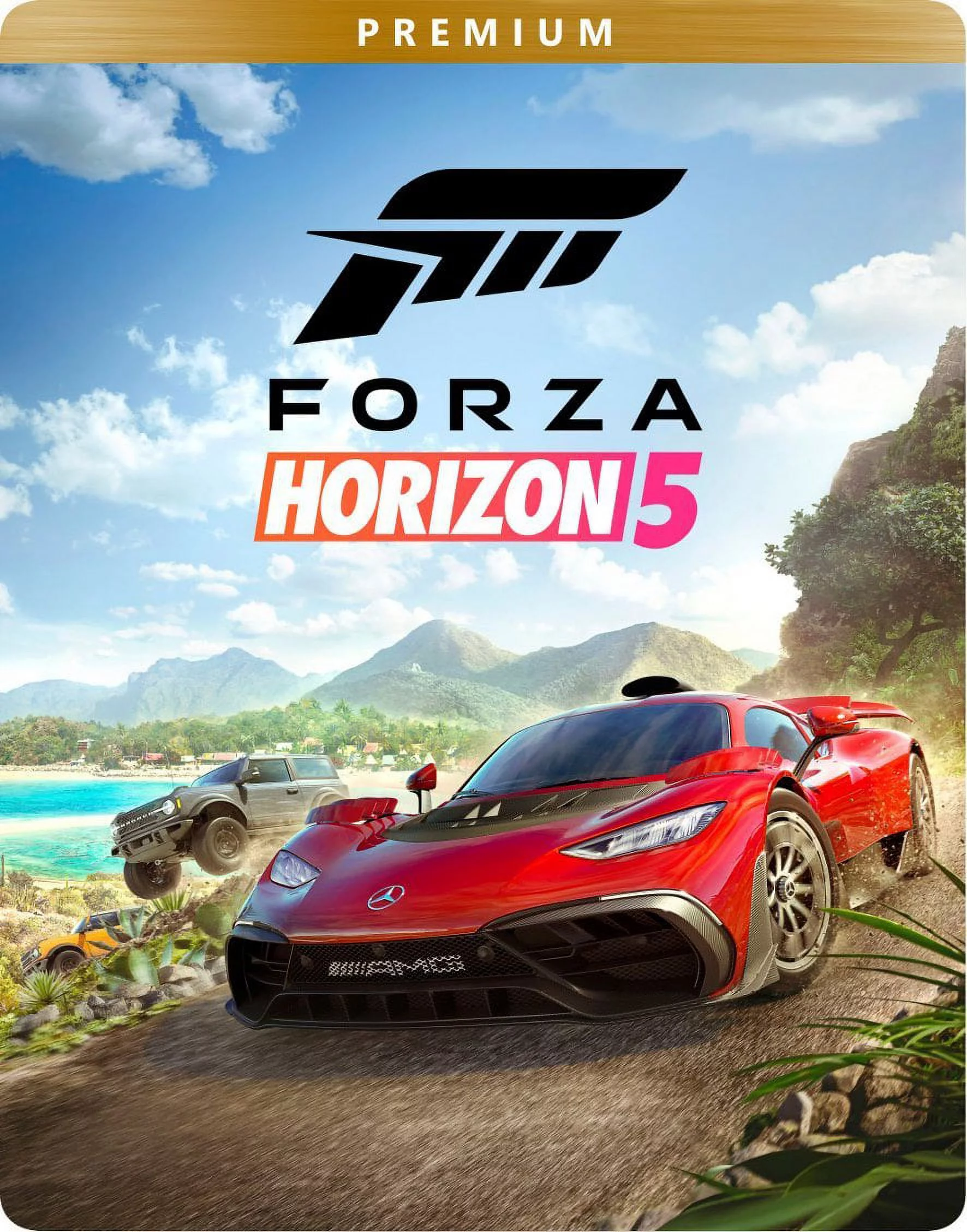 Microsoft Xbox Series X – Forza Horizon 5 Bundle, 1TB SSD Video Gaming Console with One Xbox Wireless Controller + Mazepoly Accessories