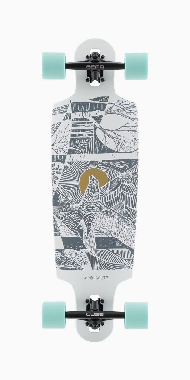 Landyachtz Drop Cat 33 Complete Longboard - 2021