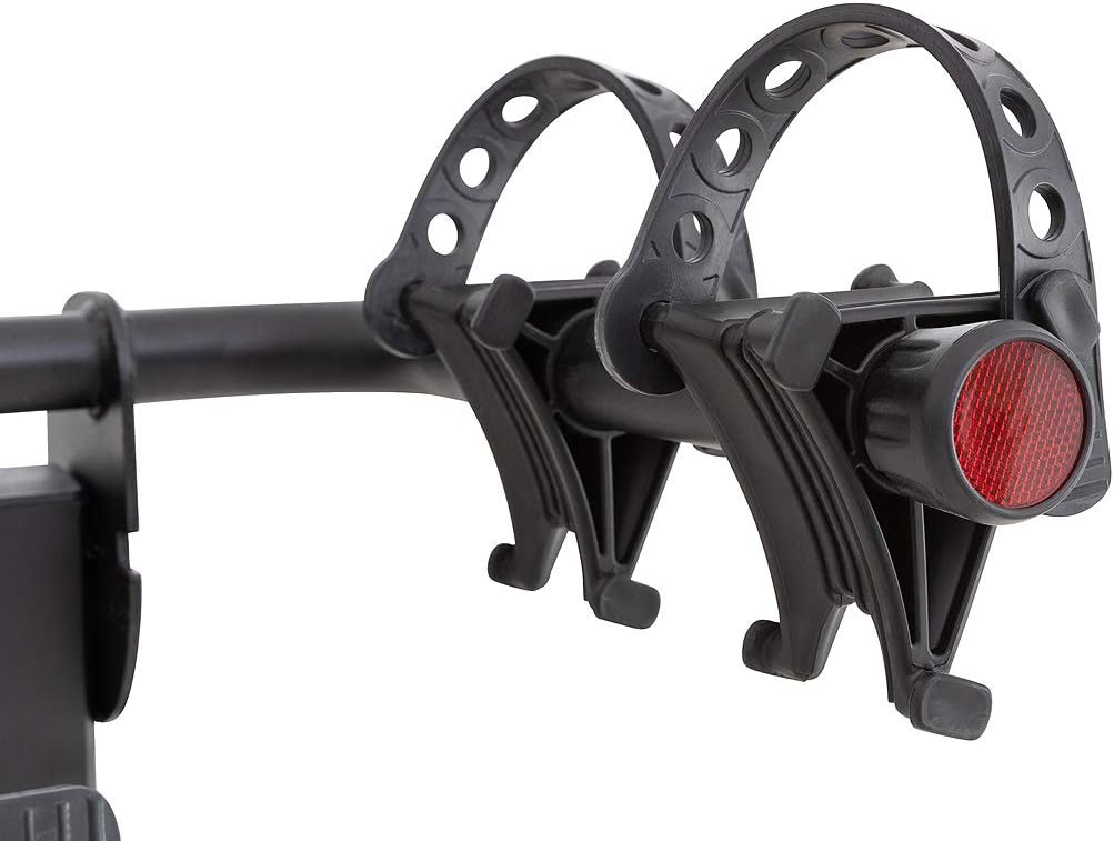 Rhino-Rack 2 Bike Hitch Mount Bike Carrier, Bike Rack Bicycle Carrier Racks Hitch Mount Double Foldable Rack for Vehicles, Heavy Duty and Adjustable Cradles - RBC045