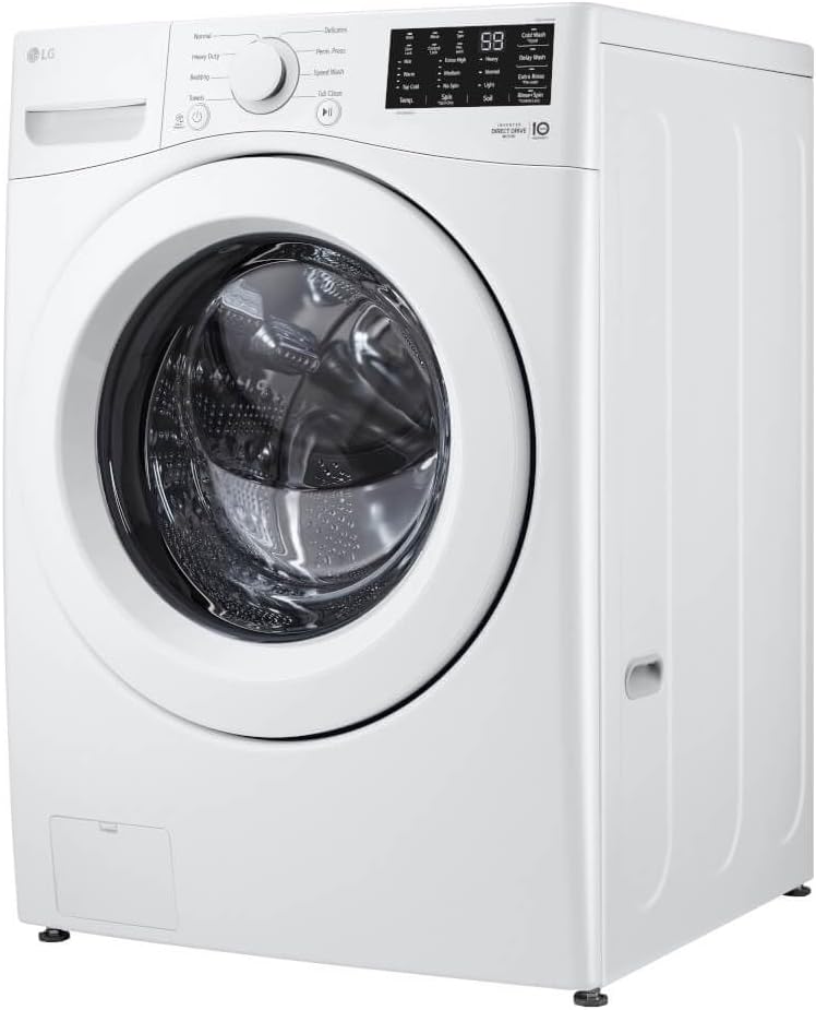 LG WM3470CW 5.0 Cu. Ft. White Ultra Large Capacity Front Load Washer