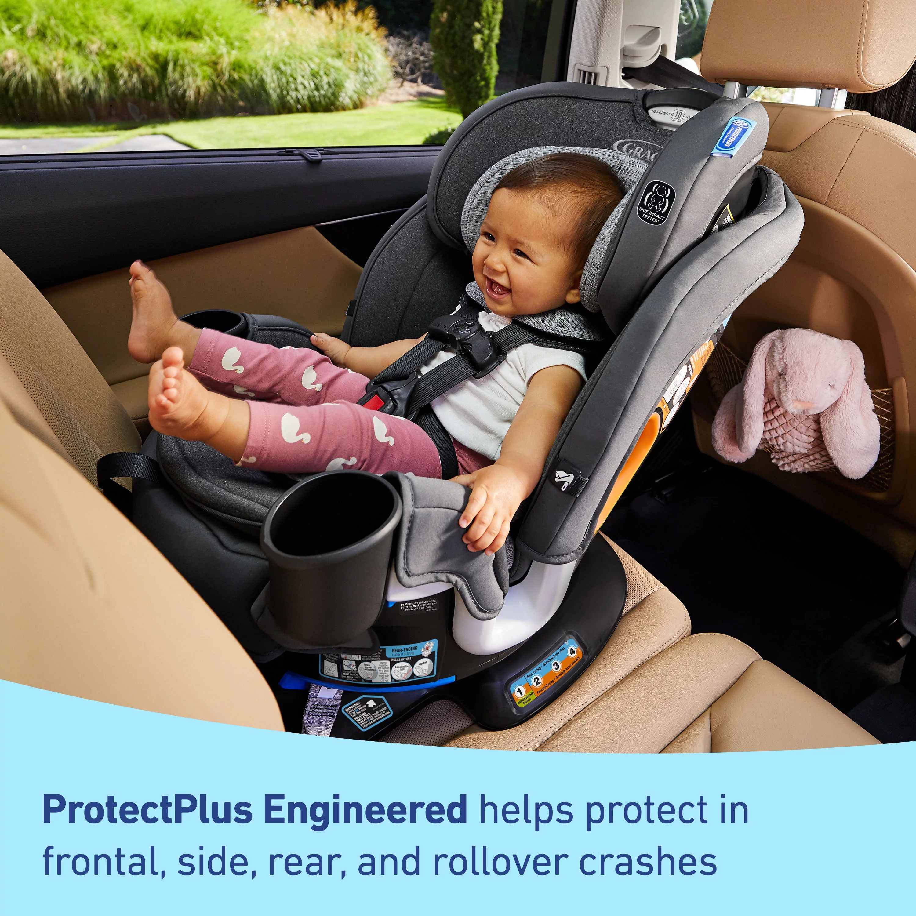 Graco® Turn2Me™ 3-in-1 Rear- and Forward-Facing Car Seat, Cambridge