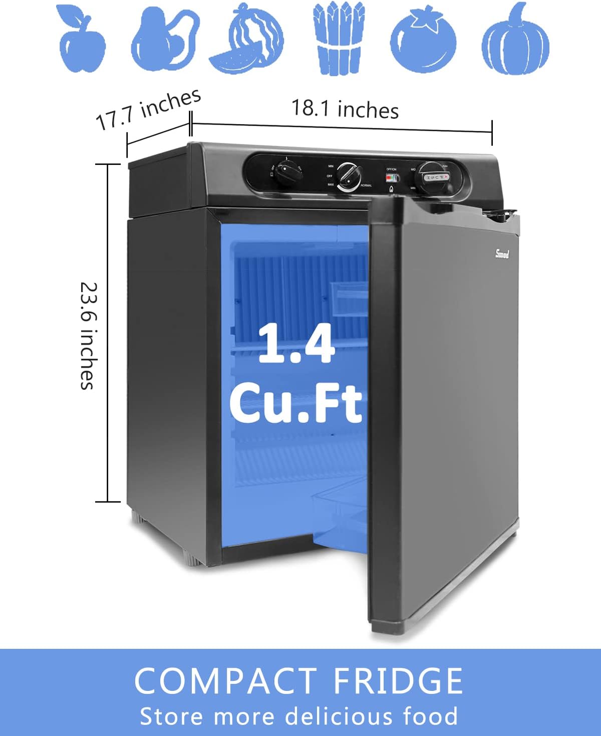 Smad Propane Refrigerator Propane Freezer