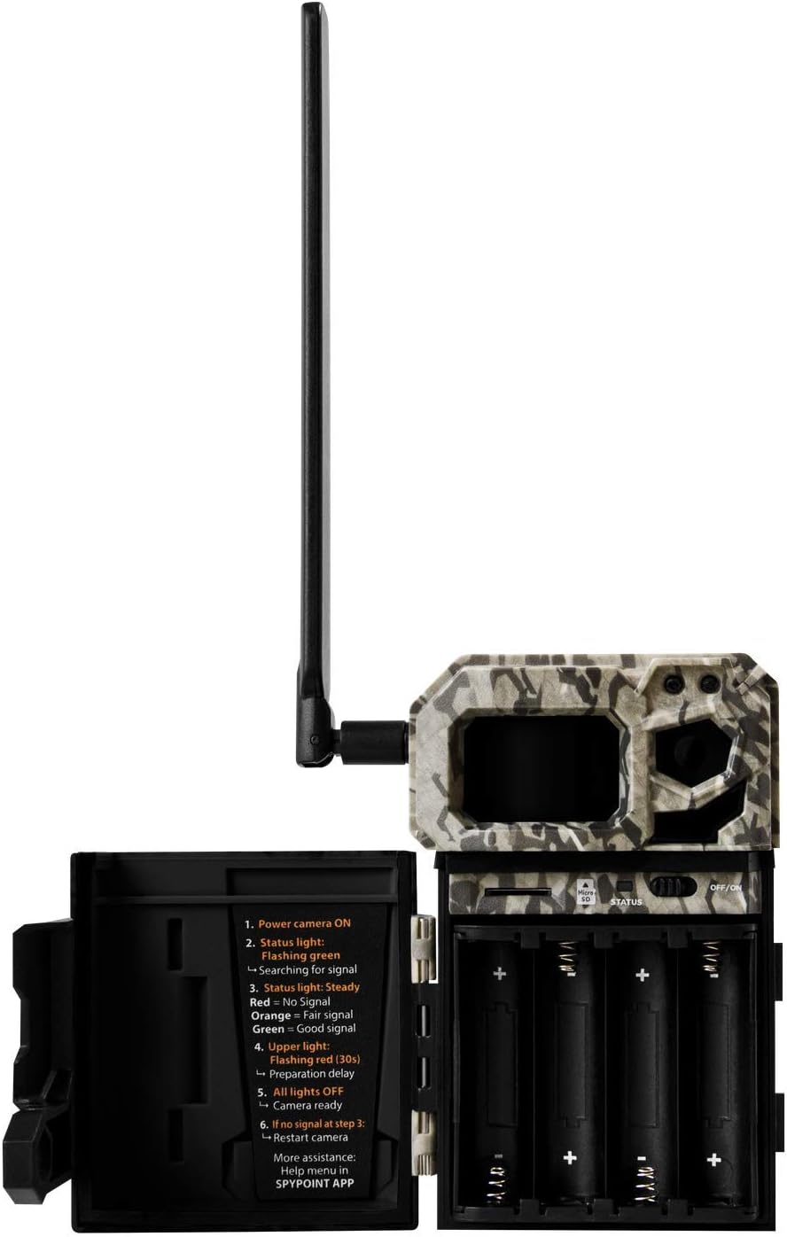 SPYPOINT Link-Micro-LTE Cellular Trail Camera with Card Reader (Link-Micro-LTE-V)