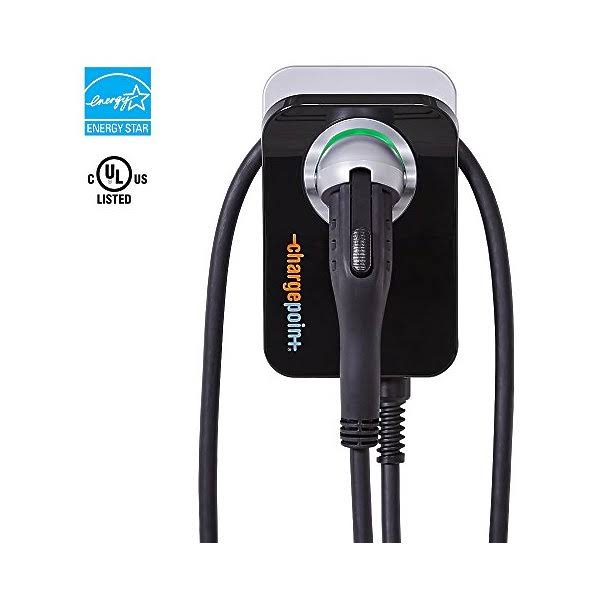 ChargePoint Home WiFi Enabled Electric Vehicle EV Charger - Level 2 EVSE 240 Volt 32 Amp Electric Car Charger UL Listed Energy