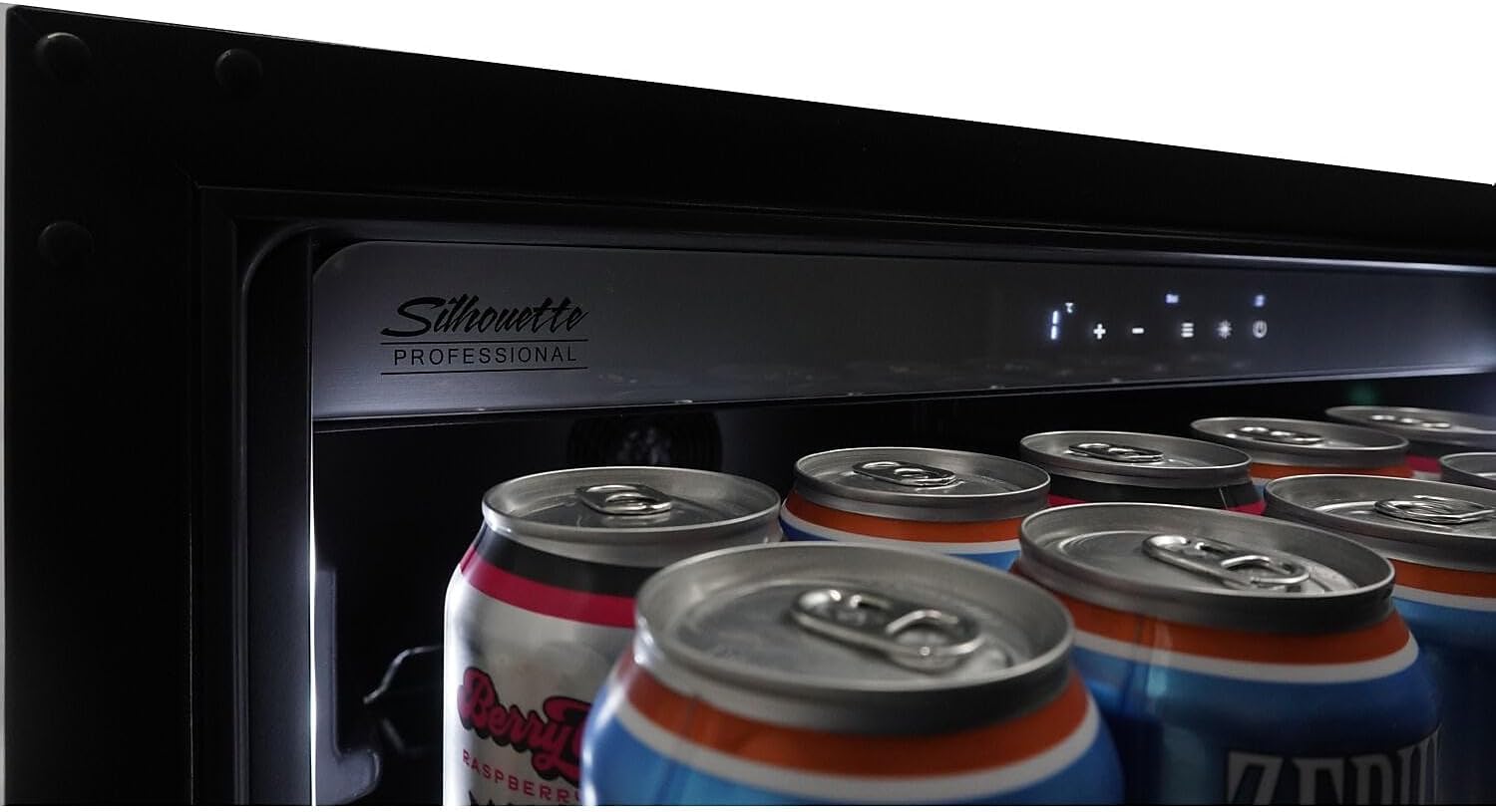 Danby 24-inch Silhouette Saxony Single Zone Beverage Center, Stainless Steel (SPRBC056D1SS)
