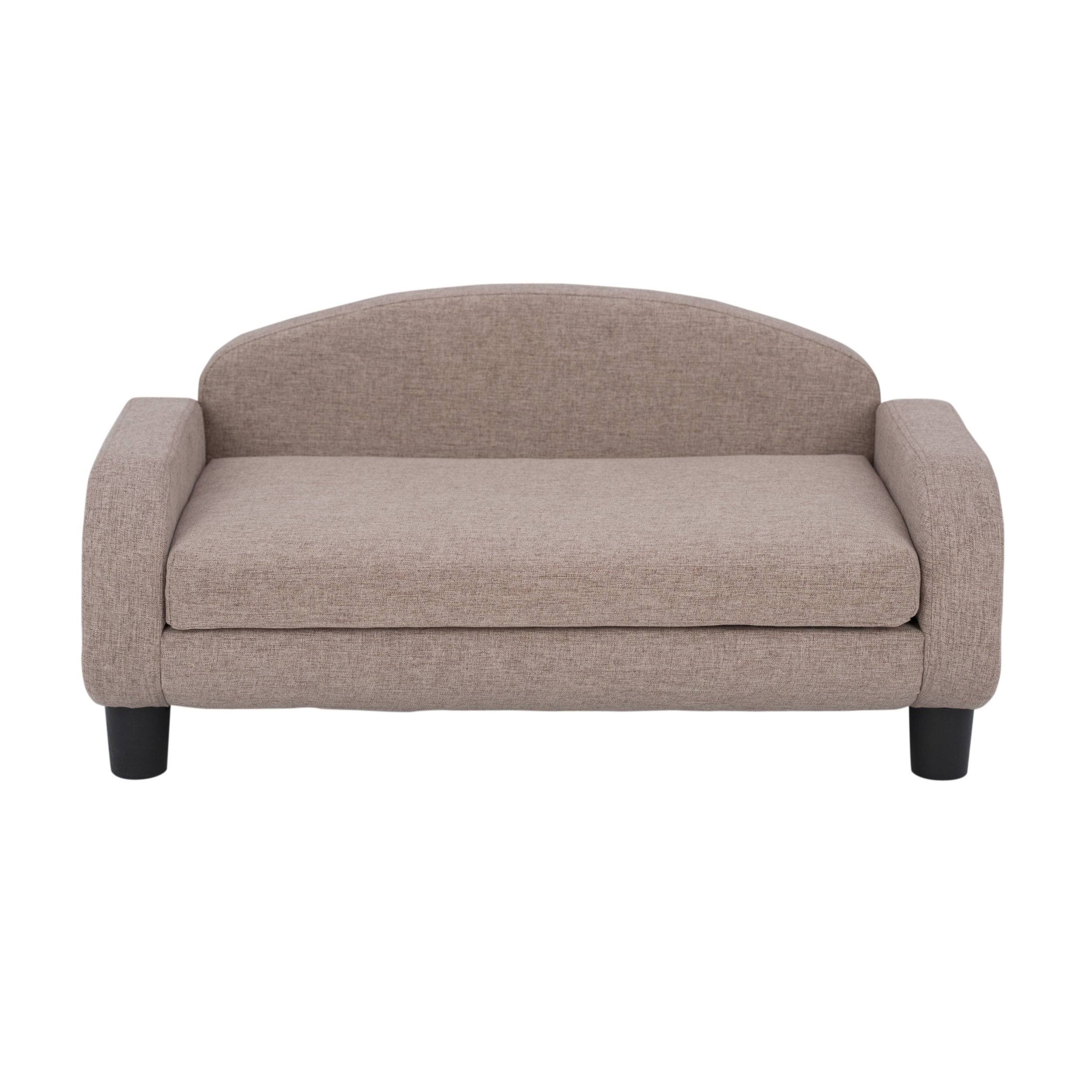 Paws and Purrs Pet Sofa Bed - Dark Grey, Gray