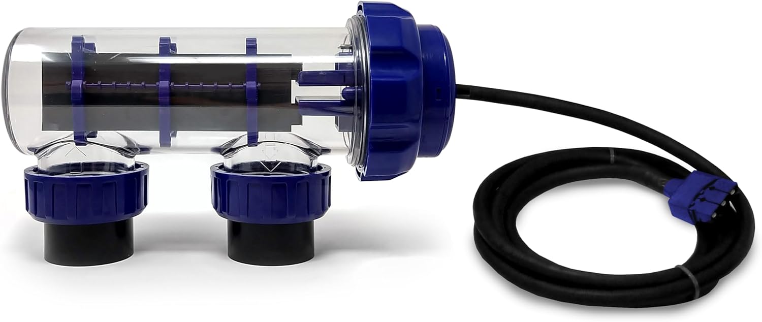 CircuPool SJ20 Salt Water Pool Chlorinator System | 3 Year Manufacturer Warranty | Complete Salt Chlorine Generator for up to 20,000 Gallon In-Ground Pools