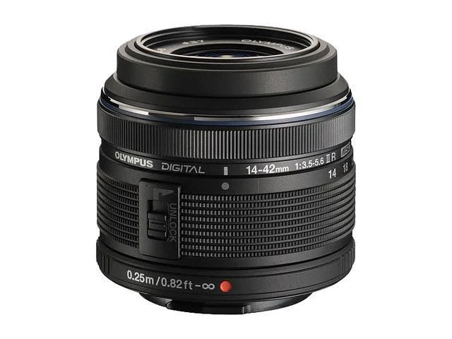 Olympus E-M10 Mark II Two Lens Kit Black Body with 14-42mm IIR u0026 40-150mm f4.0-5.6 R Black Lenses
