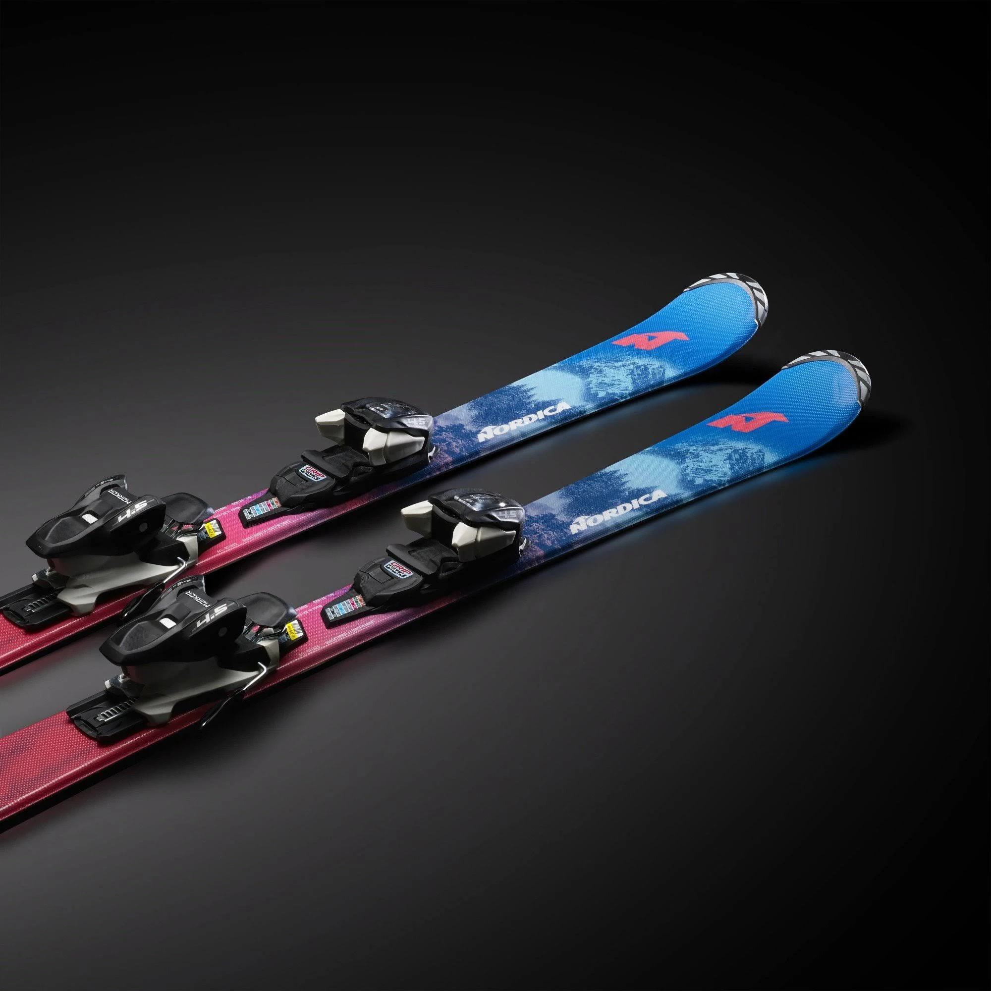 Nordica Team FDT Ski System with Jr 4.5 Bindings Kids