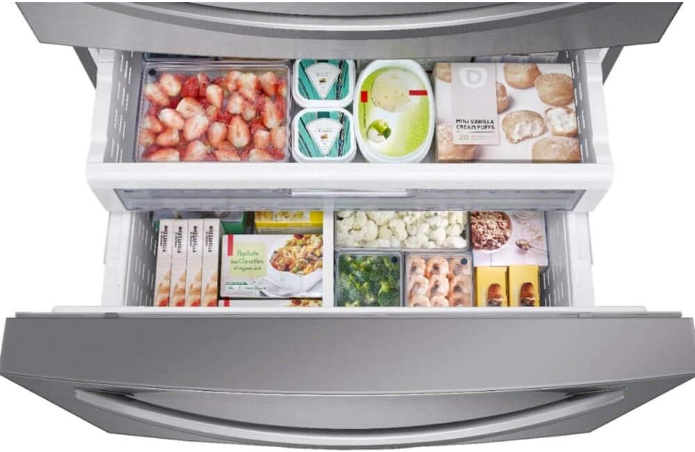 Samsung Fingerprint Resistant Stainless Steel French Door Refrigerator