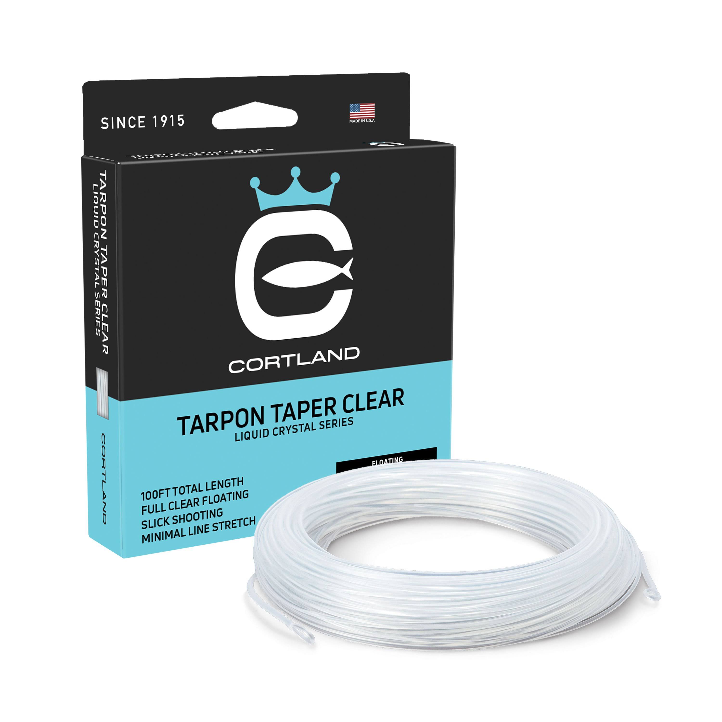 Cortland Tarpon Taper Liquid Crystal Fly Line - Clear - WF11F