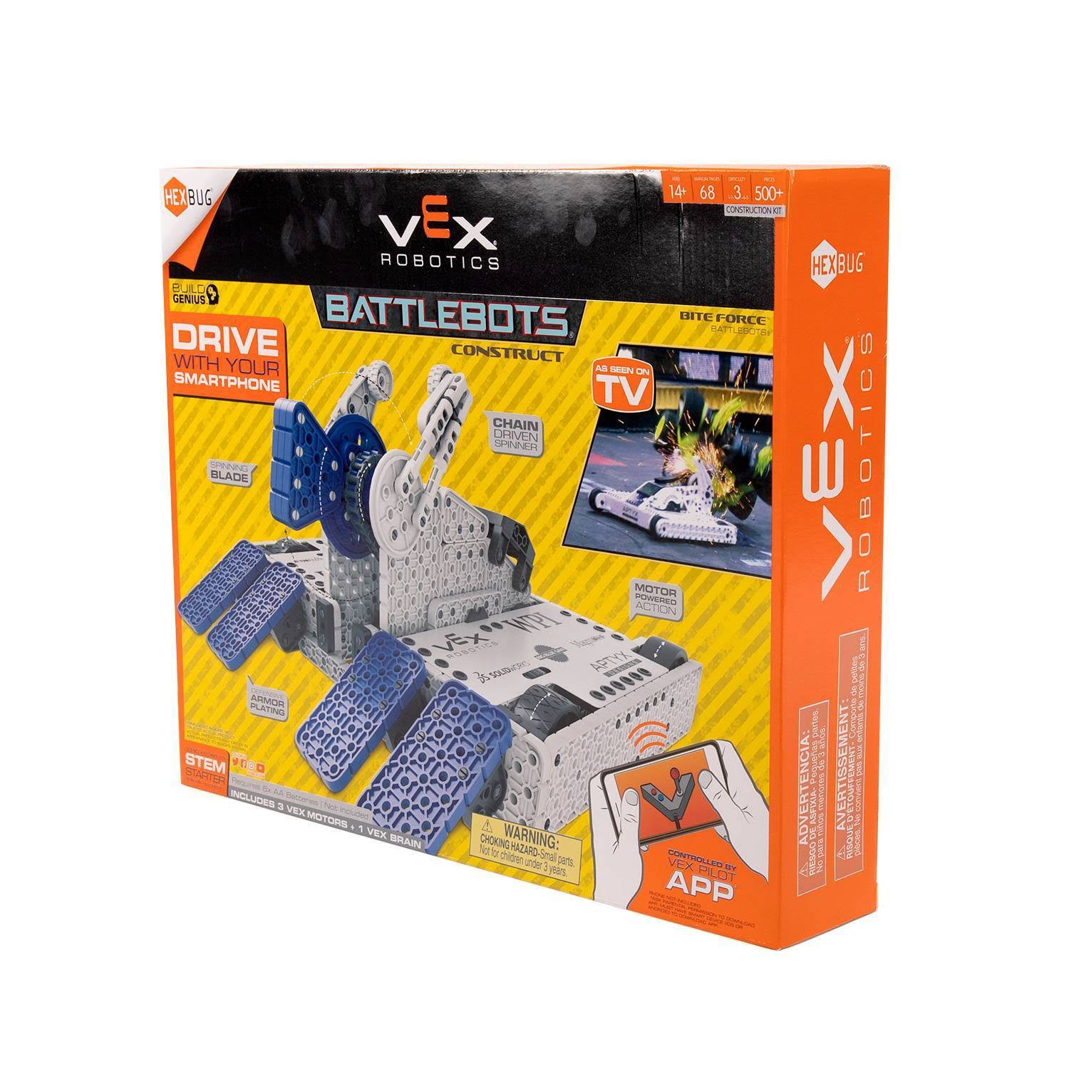 Hexbug 406-6534 Vex BattleBots Powered Bite Force