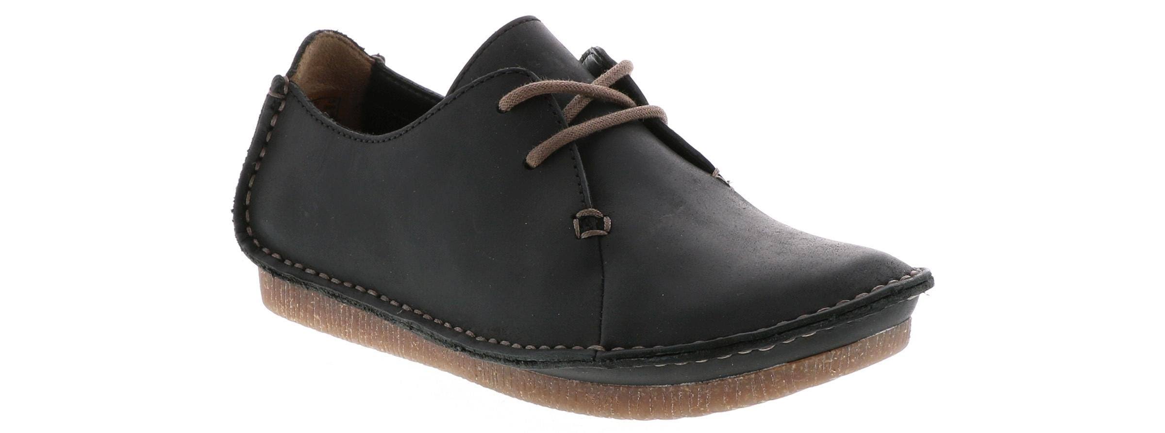 Clarks Janey Mae - Black Leather 5