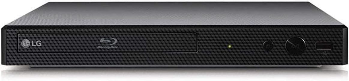 LG BP350 Blu-Ray Disc Player with Built-in Wi-Fi - Amazon, Netflix, YouTube + Remote Control + NeeGo High-Speed HDMI Cable W/Ethernet NeeGo Lens Cleaner