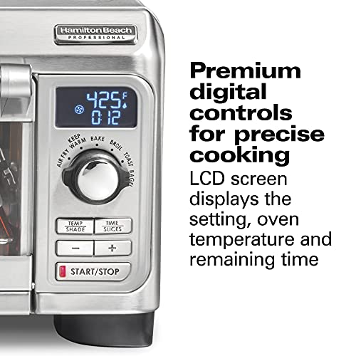 Hamilton Beach Professional Sure-Crisp Digital Toaster Oven Air Fryer Combo